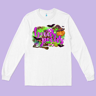 Hocus Pocus Long Sleeve Tee Designed By Adodesignshop