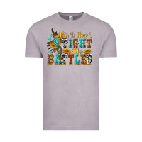 Vintage Zinc this is how i fight my battles Vintage Tee - texasbilliewilder