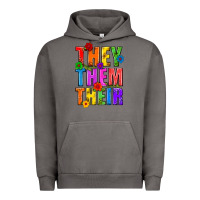 Pigment Tornado They Them Their Pride LGBTQ Urban Hoodie - BundleAndBundleShop