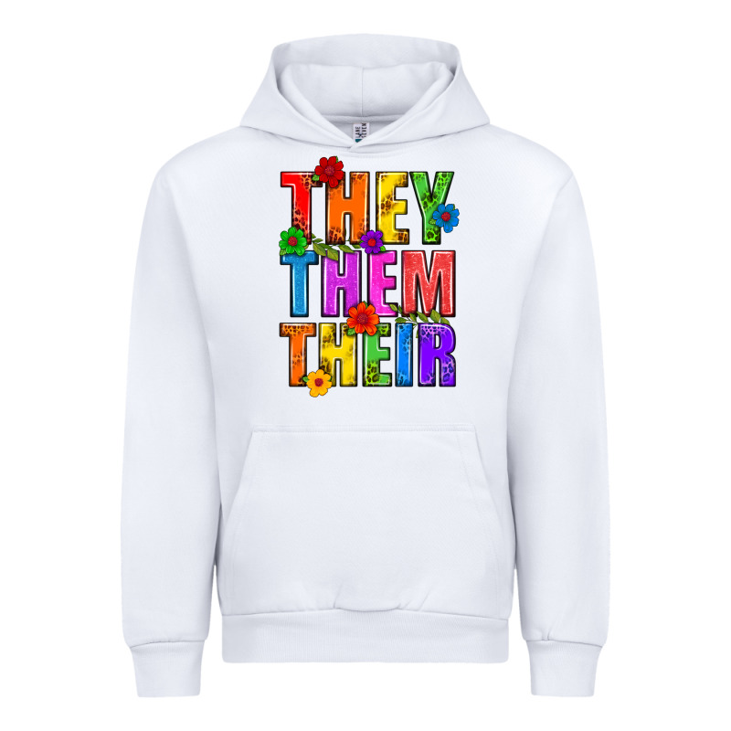 They Them Their Pride Lgbtq Urban Hoodie by BundleAndBundleShop | Teevron