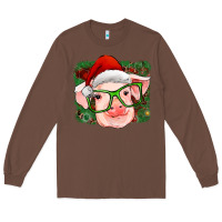 Chestnut christmas pig Long Sleeve Tee - RanaPortraitStore