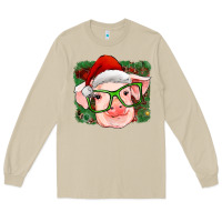 Christmas Pig Long Sleeve Tee | Teevron