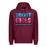 Burgundy girls god only lets things grow until theyre Premium Hoodie - MaliasSmallBusiness