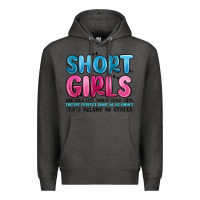 Charcoal Heather girls god only lets things grow until theyre Premium Hoodie - MaliasSmallBusiness