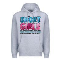 Heather Grey girls god only lets things grow until theyre Premium Hoodie - MaliasSmallBusiness