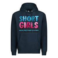 Navy girls god only lets things grow until theyre Premium Hoodie - MaliasSmallBusiness