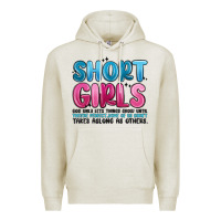 Oatmeal Heather girls god only lets things grow until theyre Premium Hoodie - MaliasSmallBusiness