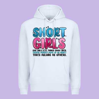 Girls God Only Lets Things Grow Until Theyre Premium Hoodie Designed By Maliassmallbusiness
