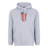 Heather Grey coke Heavyweight Hoodie - AdoDesignShop