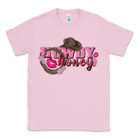 Bubblegum Pink howdy honey valentine's day Classic Tee - FaDigitalArtStudio