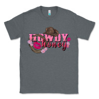 Charcoal Heather howdy honey valentine's day Classic Tee - FaDigitalArtStudio