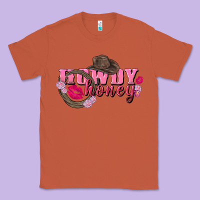 Howdy Honey Valentine's Day Classic Tee Designed By Fadigitalartstudio