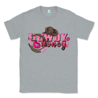Heather Grey howdy honey valentine's day Classic Tee - FaDigitalArtStudio
