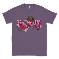 Lavender howdy honey valentine's day Classic Tee - FaDigitalArtStudio