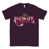 Plum howdy honey valentine's day Classic Tee - FaDigitalArtStudio