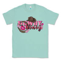 Seafoam howdy honey valentine's day Classic Tee - FaDigitalArtStudio