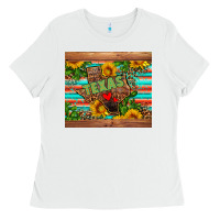 White texas Ladies Tee - AdoDesignShop