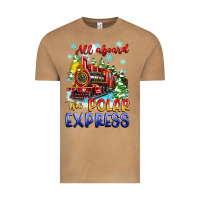 All Aboard The Polar Express Vintage Tee | Teevron