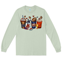 Matcha american football coffee cups Long Sleeve Tee - Zillion Design Studio