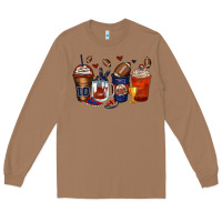 Toasted Coconut american football coffee cups Long Sleeve Tee - Zillion Design Studio