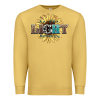 Antique Gold be the light matthew Premium Sweatshirt - NancyCooperArtShop