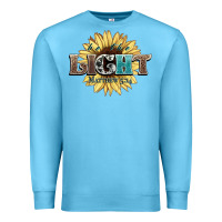 Ocean Blue be the light matthew Premium Sweatshirt - NancyCooperArtShop