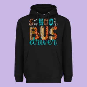 School Bus Driver Heavyweight Hoodie Designed By Artiststas