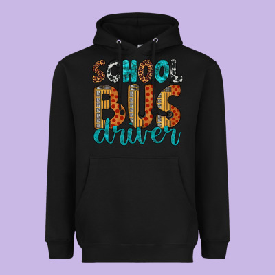 School Bus Driver Heavyweight Hoodie Designed By Artiststas