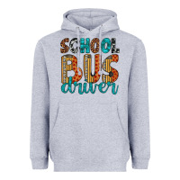 Heather Grey school bus driver Heavyweight Hoodie - Artiststas