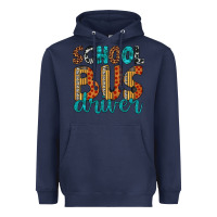 Navy school bus driver Heavyweight Hoodie - Artiststas