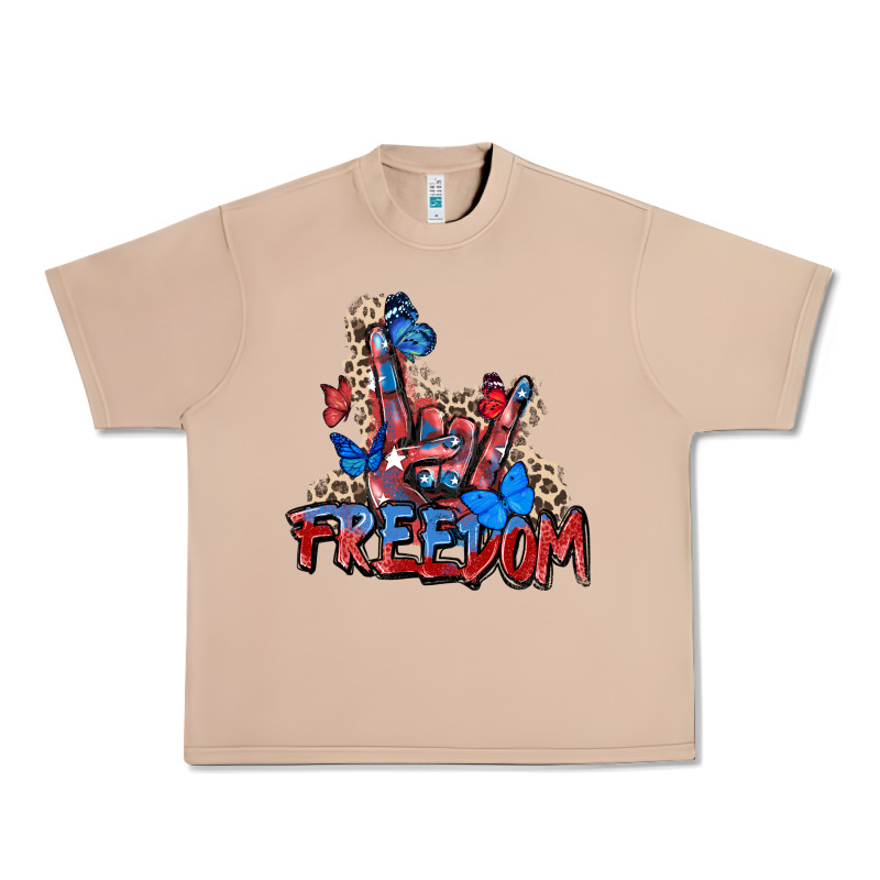 Freedom Rock Hand Urban Heavy Tee by Zillion Design Studio | Teevron