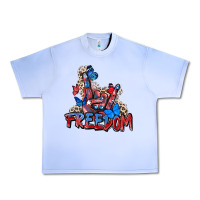 Grape Ice freedom rock hand Urban Heavy Tee - Zillion Design Studio