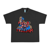 Pigment Black freedom rock hand Urban Heavy Tee - Zillion Design Studio