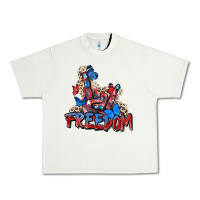 Pistachio freedom rock hand Urban Heavy Tee - Zillion Design Studio