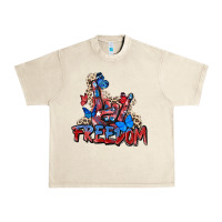 Sandshell freedom rock hand Urban Heavy Tee - Zillion Design Studio