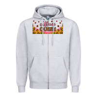 Heather Grey caffeine queen 16oz libbey cup Zipper Hoodie - HRA Design Shop