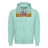 Seafoam caffeine queen 16oz libbey cup Zipper Hoodie - HRA Design Shop