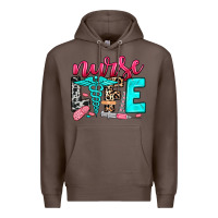 Coffee nurse life Premium Hoodie - NancyCooperArtShop