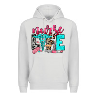 Dove Grey nurse life Premium Hoodie - NancyCooperArtShop