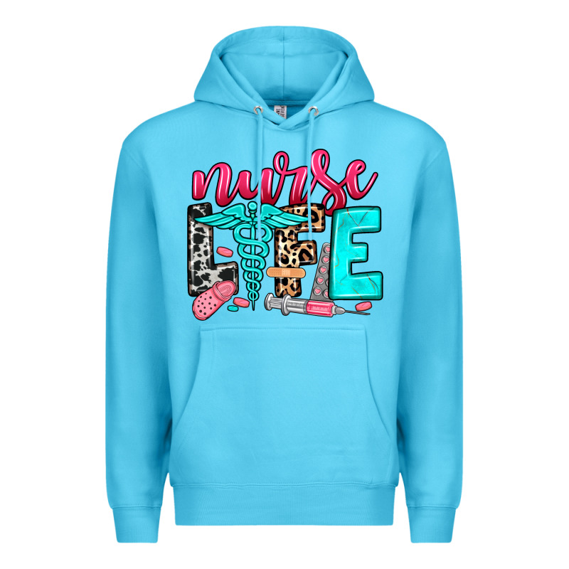 Nurse Life Premium Hoodie by NancyCooperArtShop | Teevron