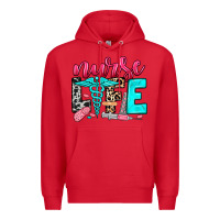 Red nurse life Premium Hoodie - NancyCooperArtShop