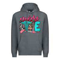 Rock nurse life Premium Hoodie - NancyCooperArtShop