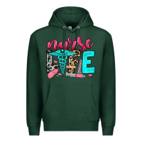 Sports Green nurse life Premium Hoodie - NancyCooperArtShop