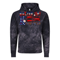 Cloud Black patriotic baseball kindergarten theme Vintage Hoodie - JahusDesignShop
