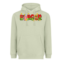 Matcha burger with coke and stars Heavyweight Hoodie - AdoDesignShop