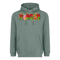 Sage burger with coke and stars Heavyweight Hoodie - AdoDesignShop