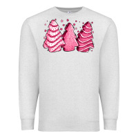 Oatmeal Heather pink Christmas cakes Premium Sweatshirt - Jasminsmagicworld
