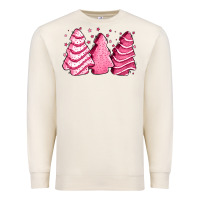 Sandshell pink Christmas cakes Premium Sweatshirt - Jasminsmagicworld