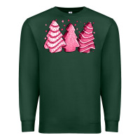 Sports Green pink Christmas cakes Premium Sweatshirt - Jasminsmagicworld