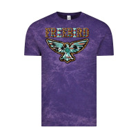 Cloud Purple thunderbird freebird Vintage Tee - texasbilliewilder